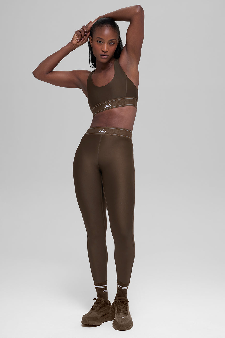 Airlift High-Waist Suit Up Legging - Espresso