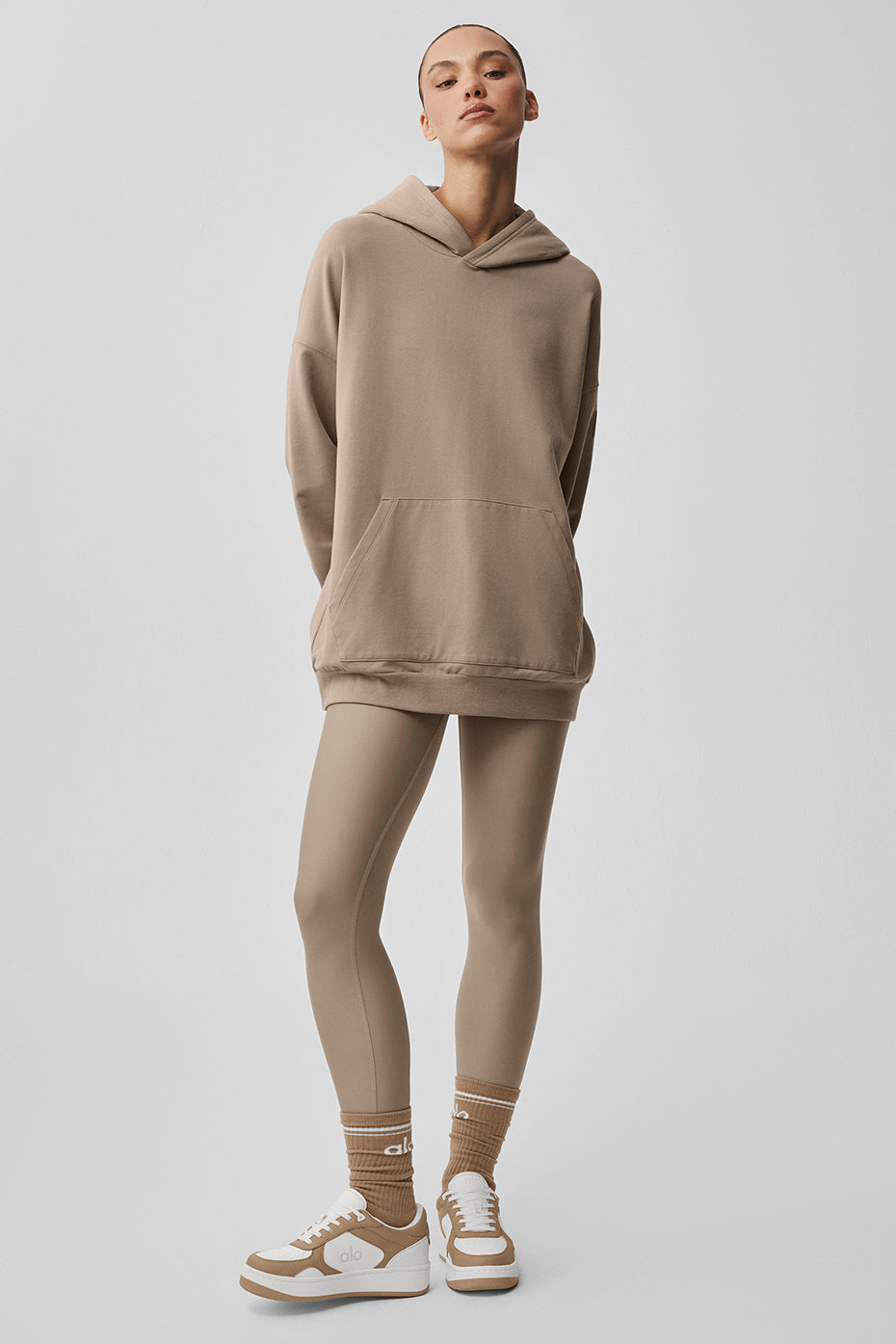 Double Take Hoodie - Gravel