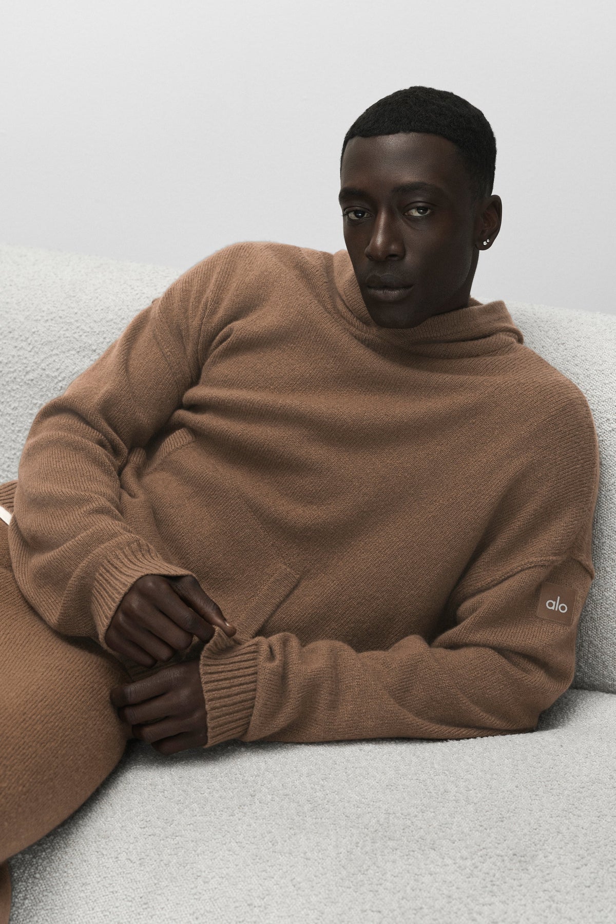 Wool Cashmere New Class Hoodie - Java Brown