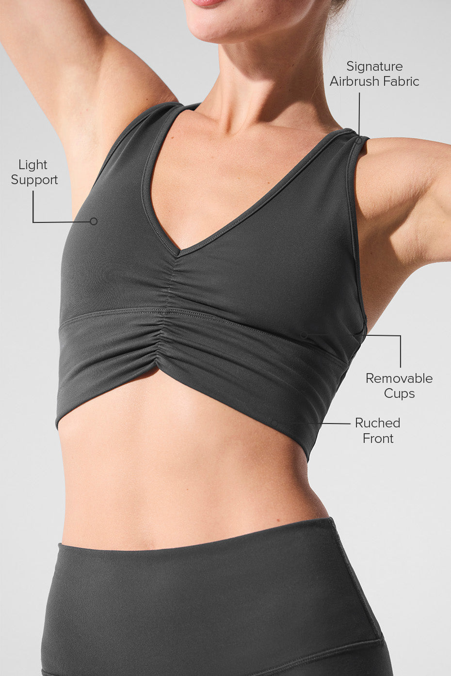 Wild Thing Bra - Anthracite