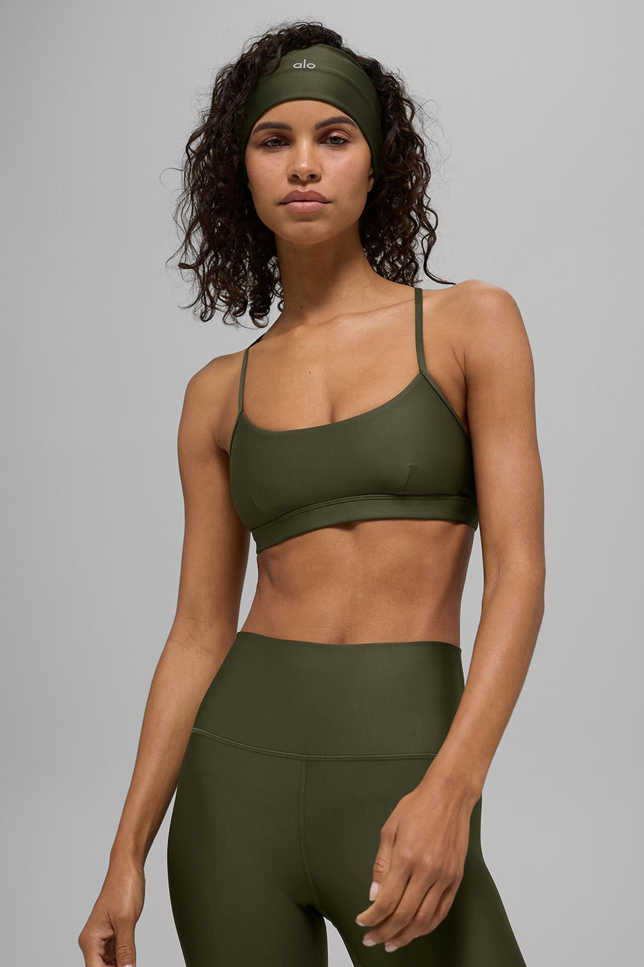 Airlift Intrigue Bra - Green Olive