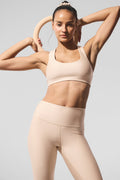Airlift Advantage Racerback Bra - Macadamia