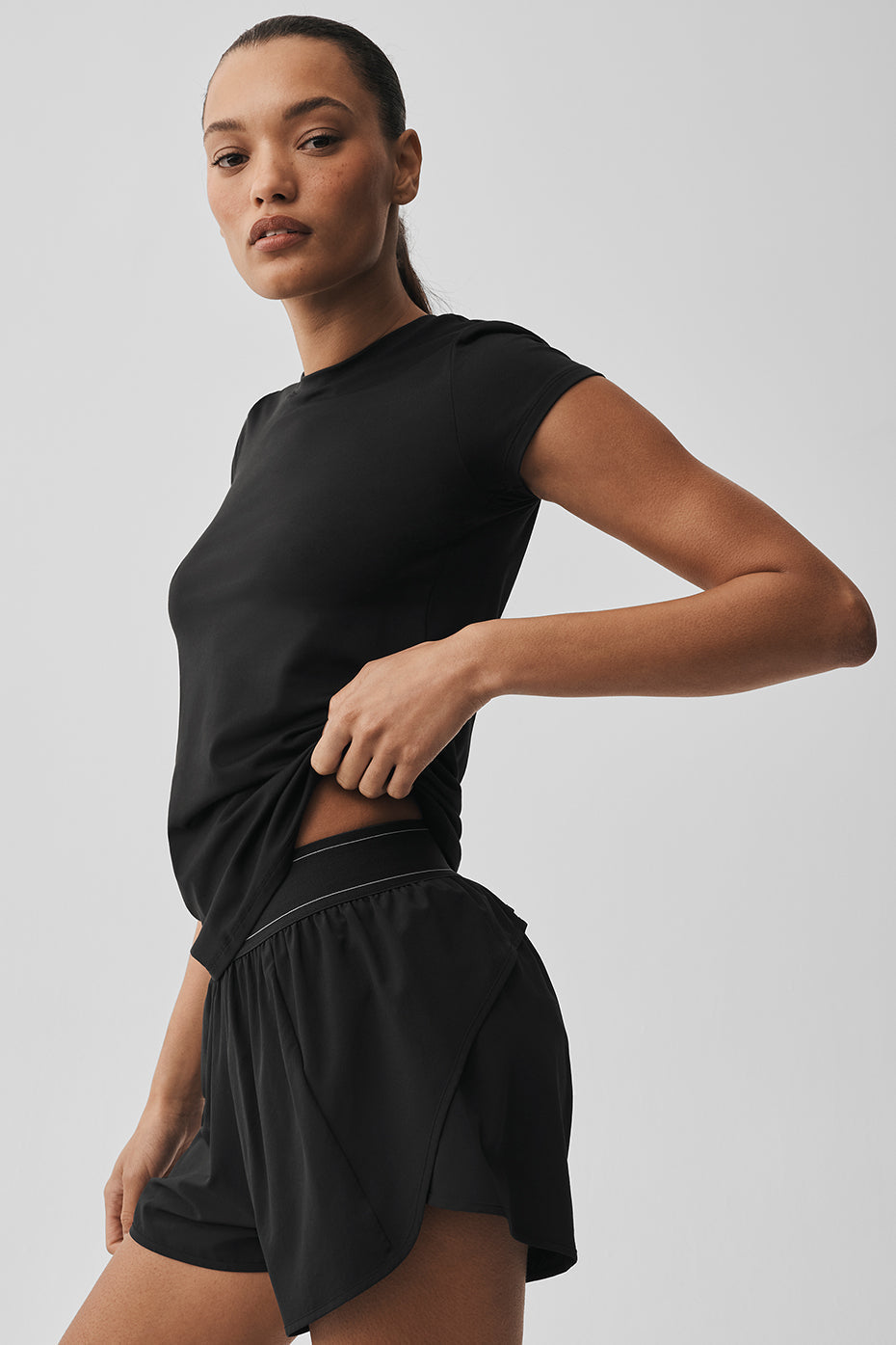 Alosoft Finesse Tee - Black
