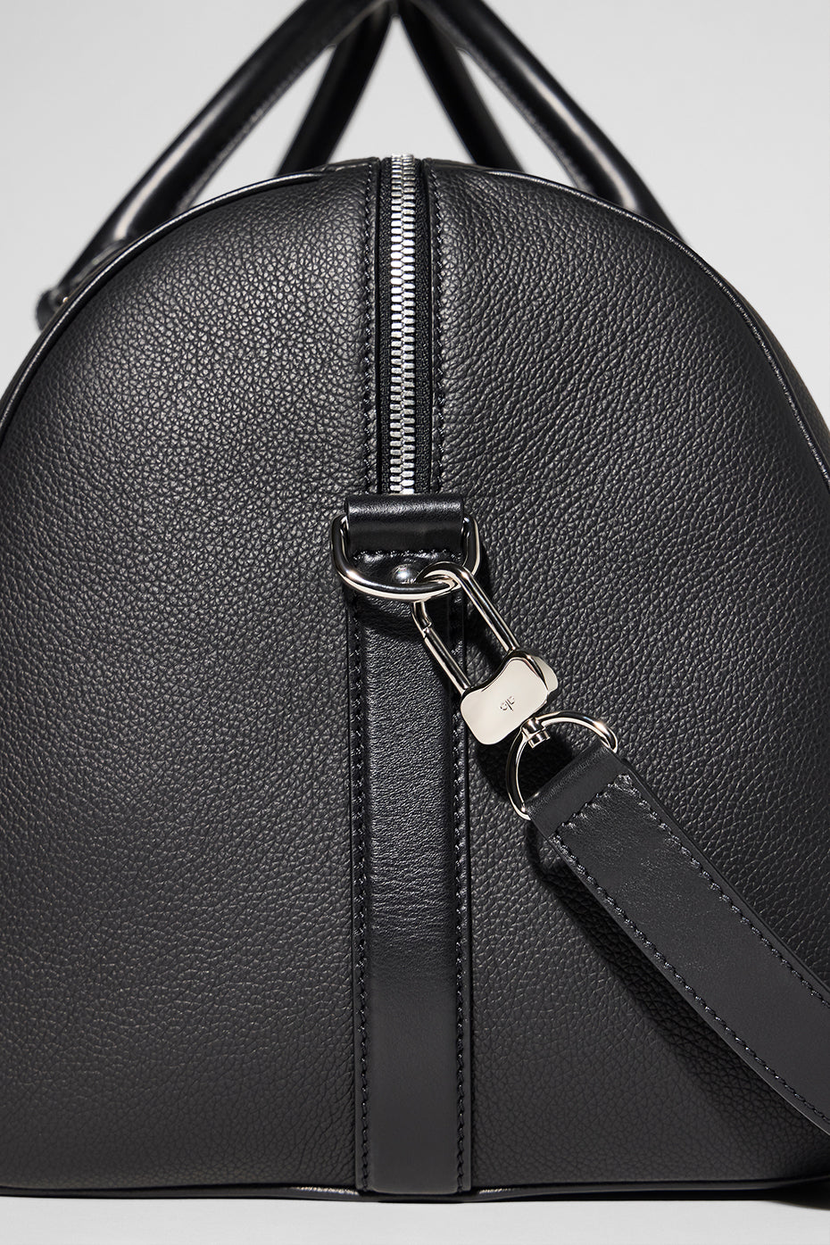 ALO Voyage Duffle - Black Leather