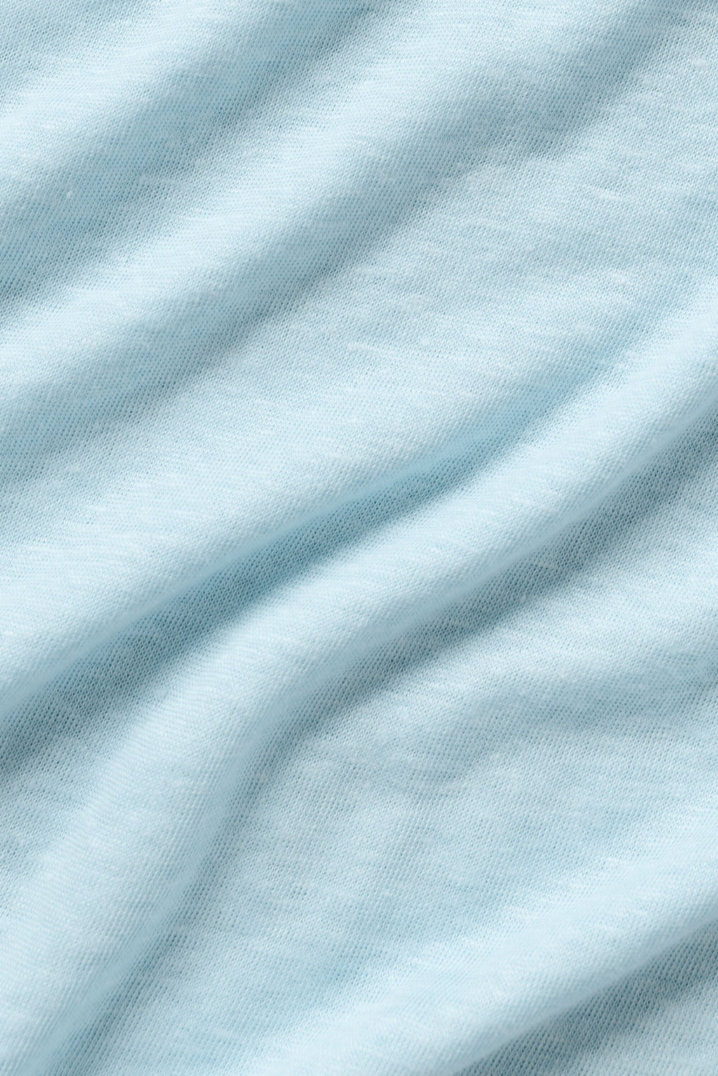 Linen Jersey Coastal Short Sleeve Tee - Seaside Blue