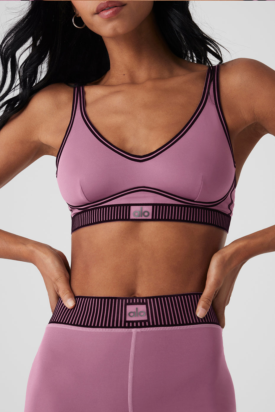 Airlift Line Up Bra - Soft Mulberry