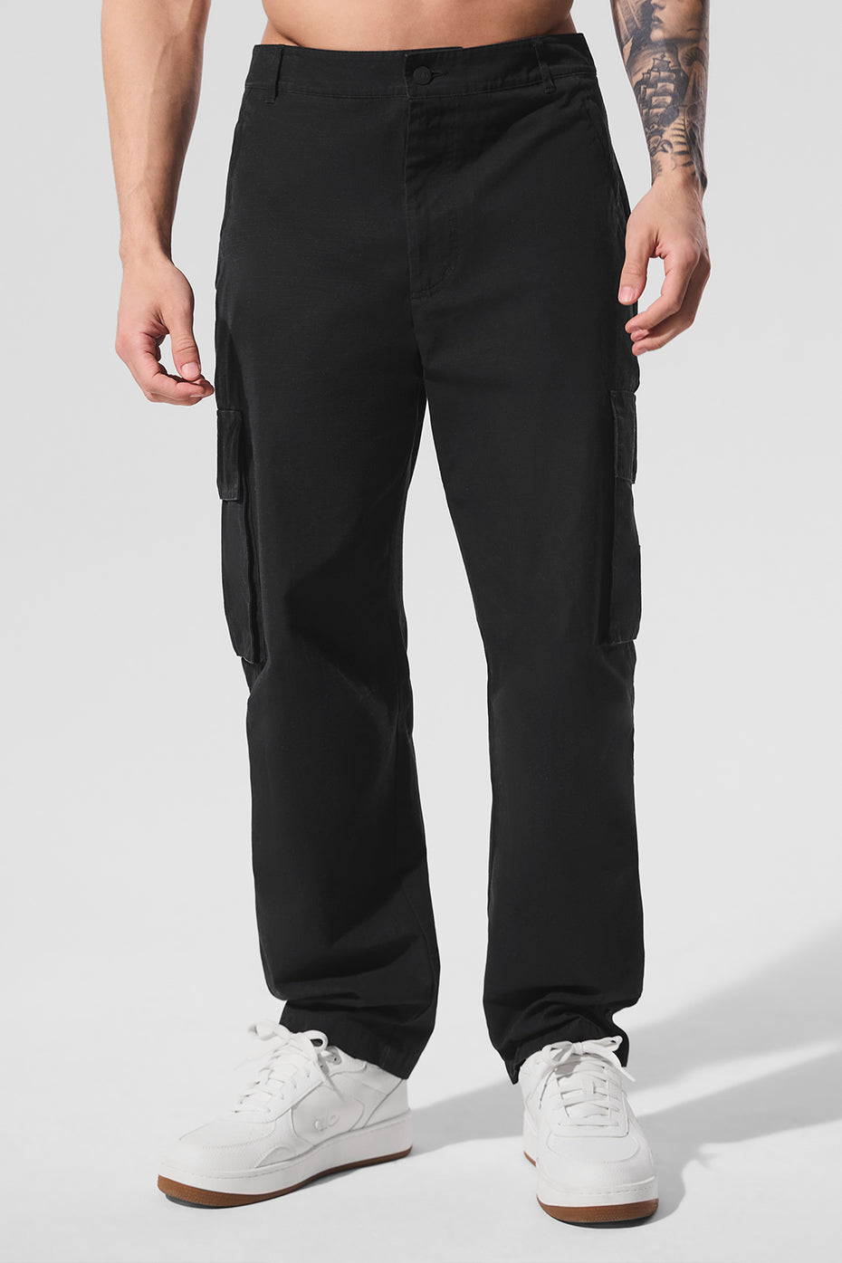 Cargo Ripstop Trouser - Black
