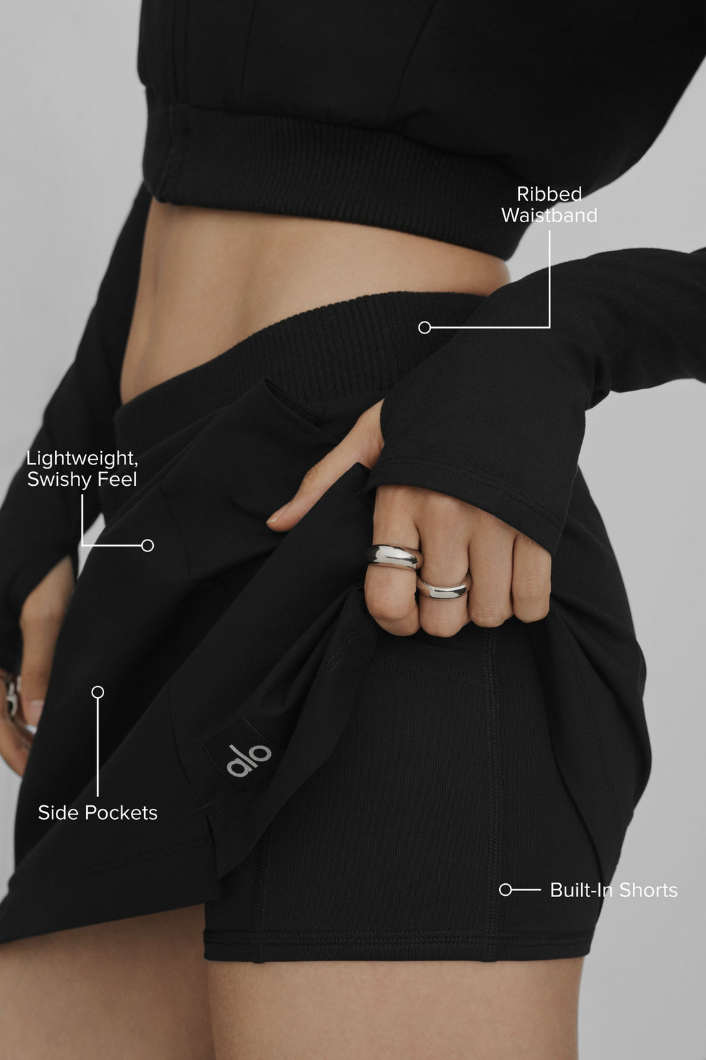 Momentum Skirt - Black