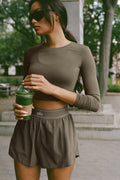 Match Point Short - Olive Tree