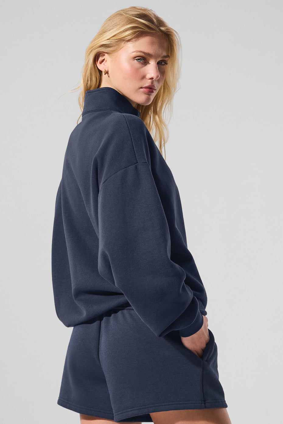 Accolade 1/4 Zip Pullover - Navy