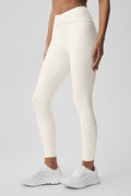 Airlift High-Waist 7/8 Horizon Legging - Ivory