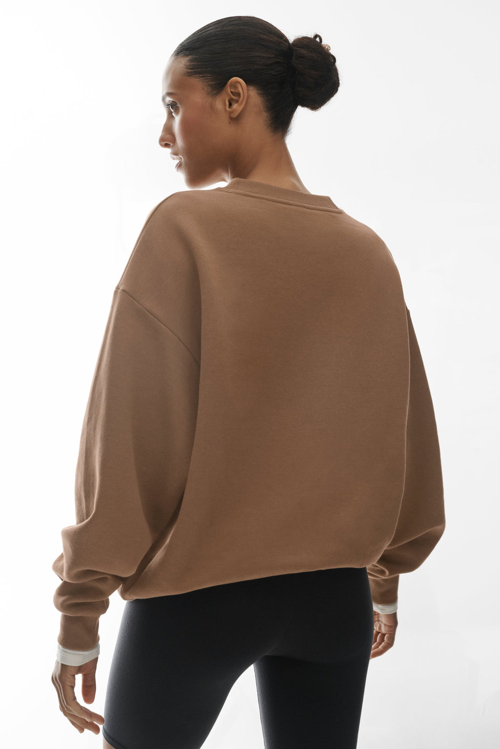 Accolade Crew Neck Pullover - Java Brown
