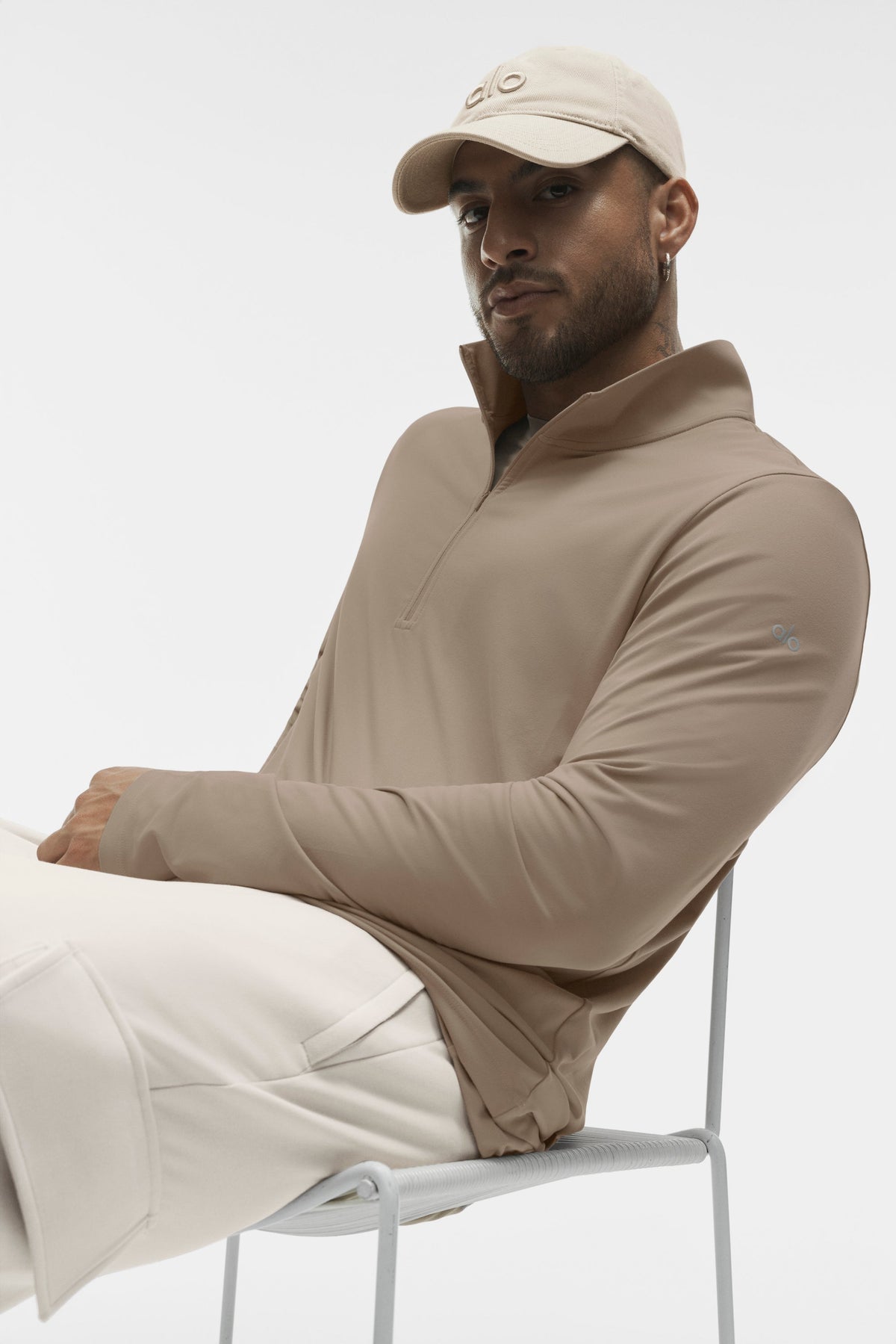 Conquer 1/4 Zip Reform Long Sleeve - Gravel