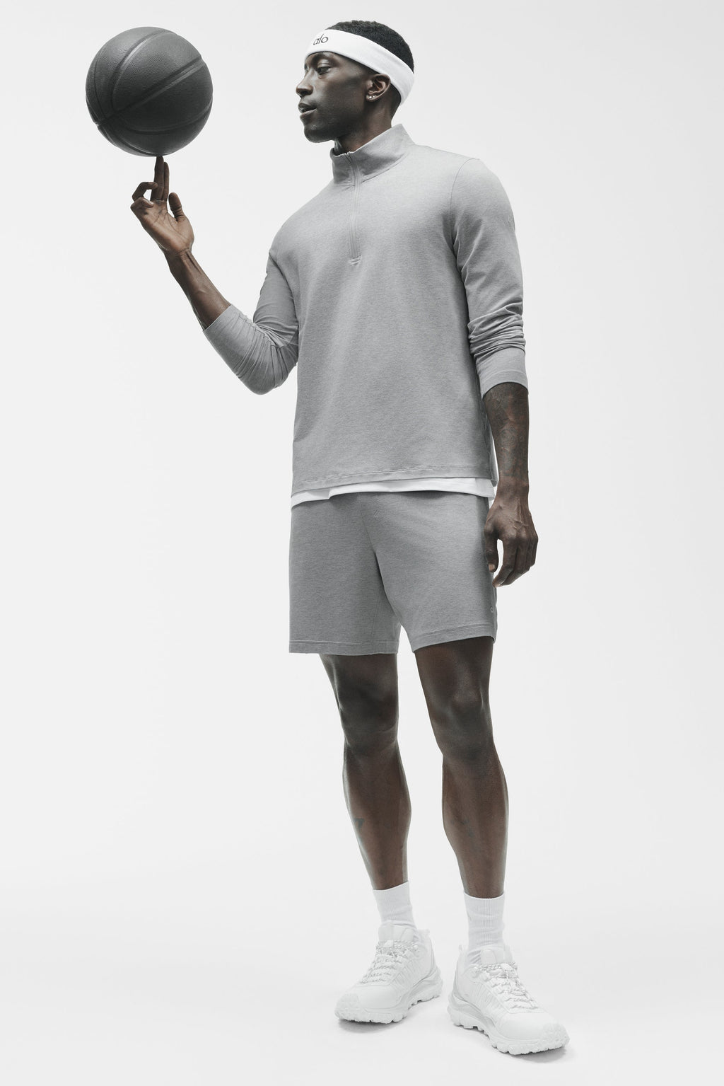7" Conquer React Performance Short - Vintage Athletic Heather