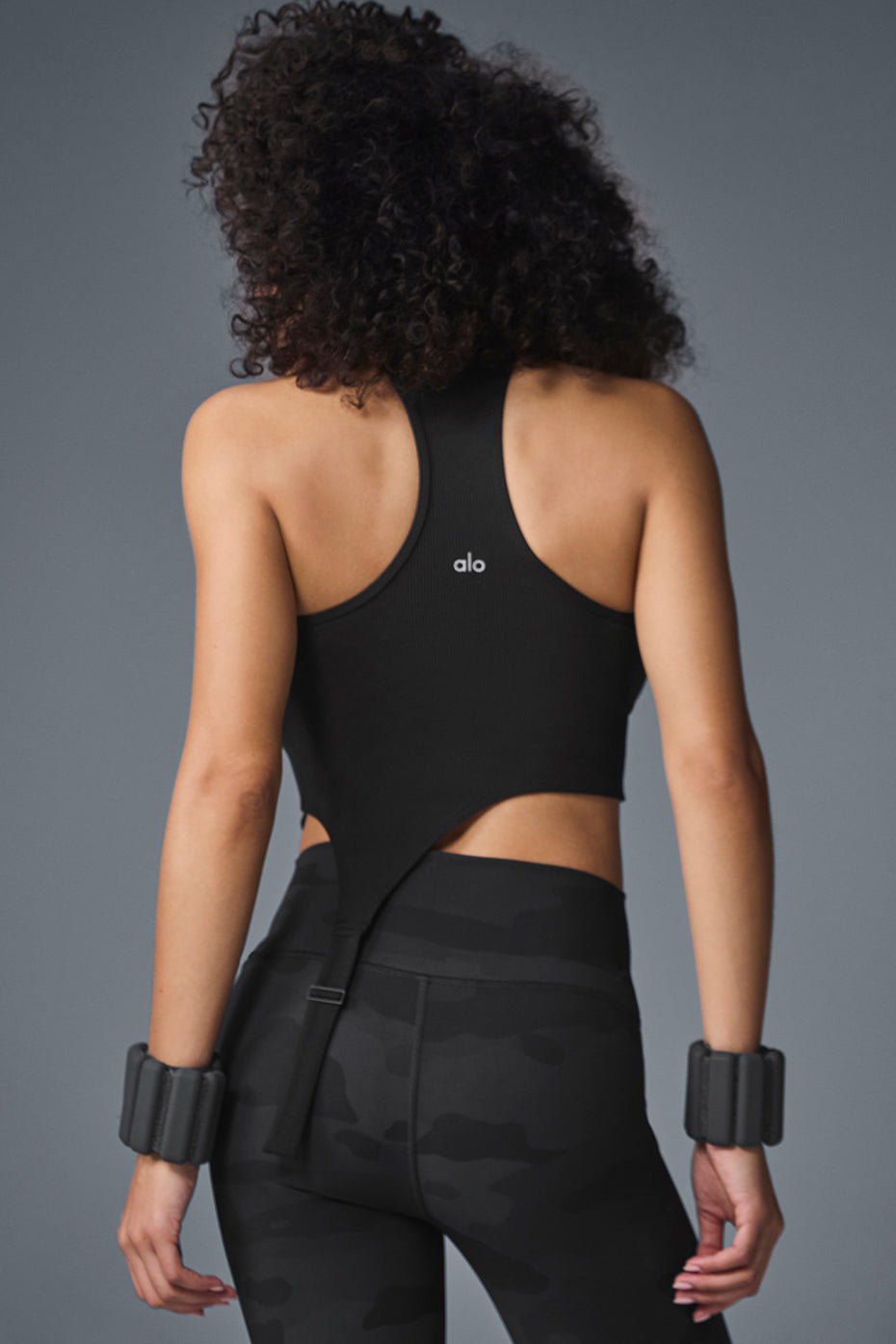 Alosoft Ribbed Revelation Tank - Black