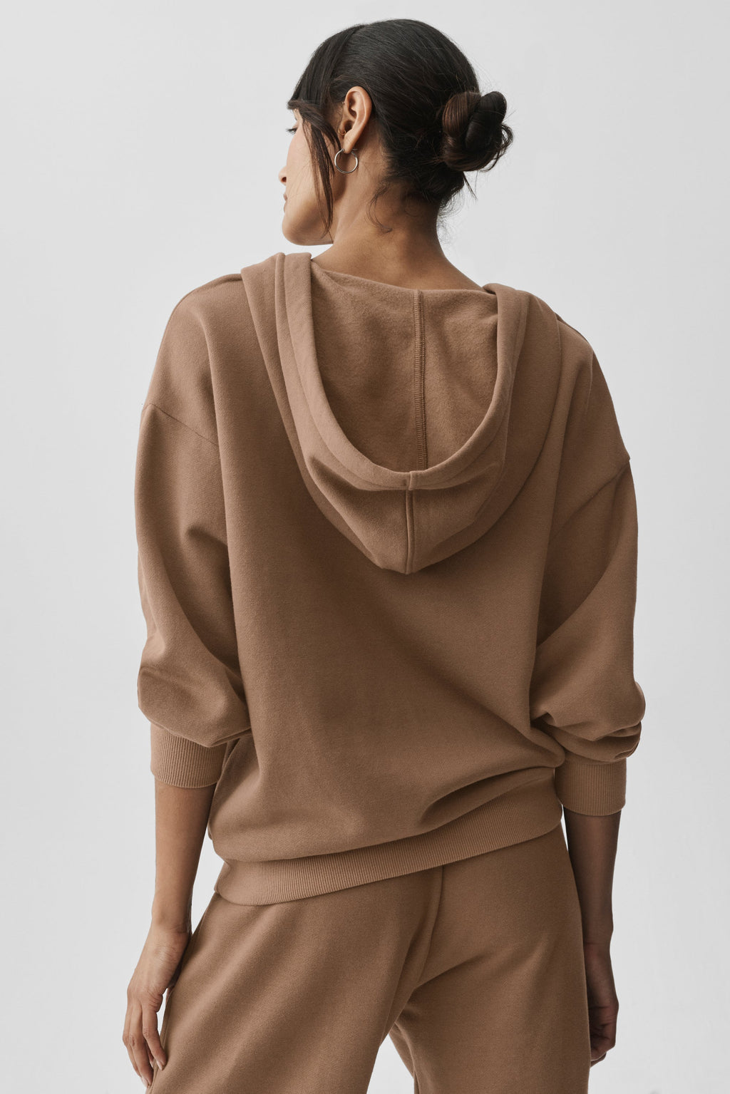 Accolade Full Zip Hoodie - Java Brown