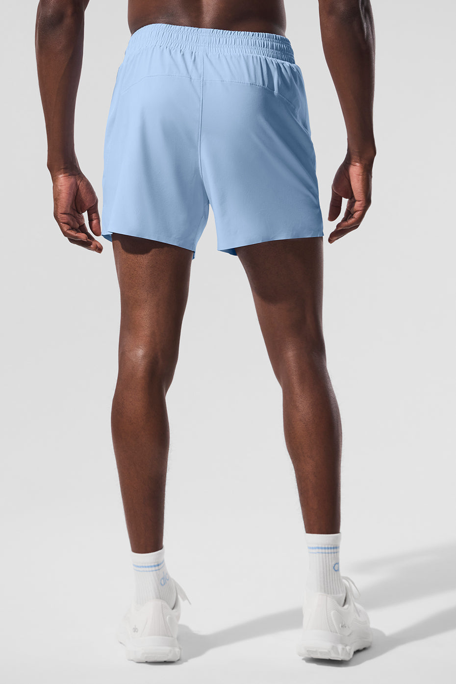 5" Adapt Running Short - Seashell Blue