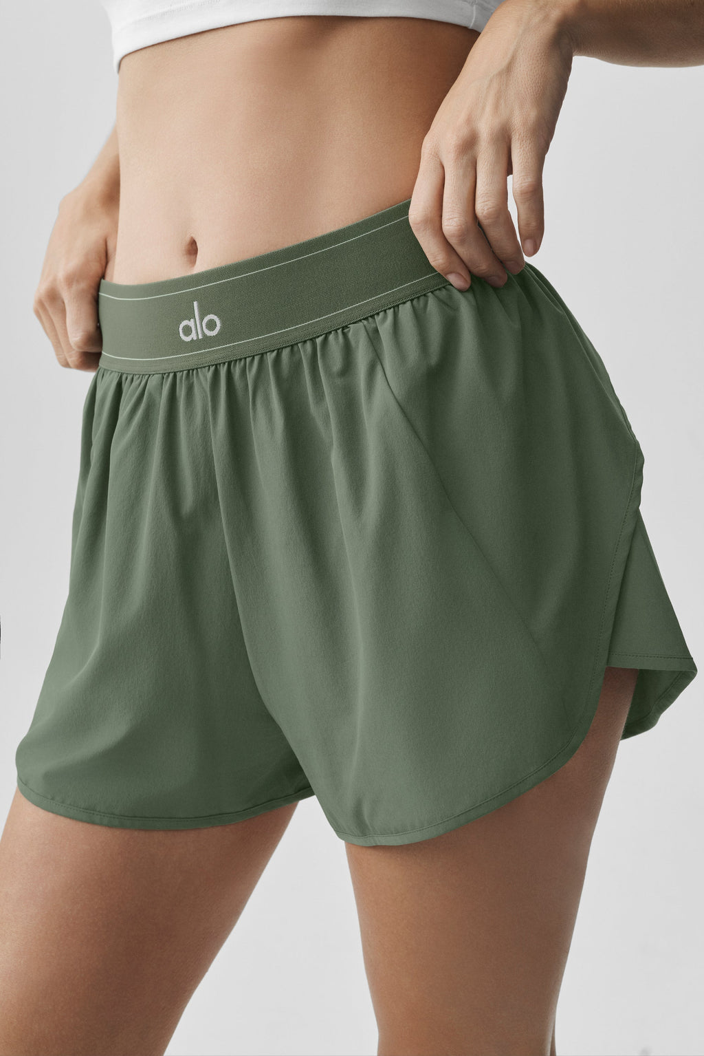 Match Point Short - Bamboo Green