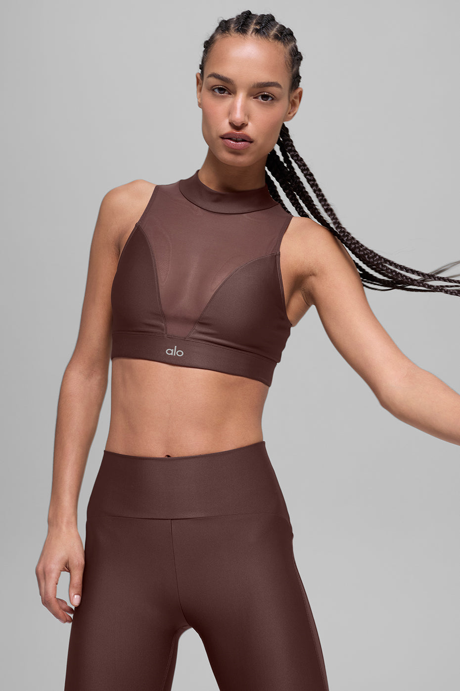 Airlift Mesh Infatuation Bra - Brownstone