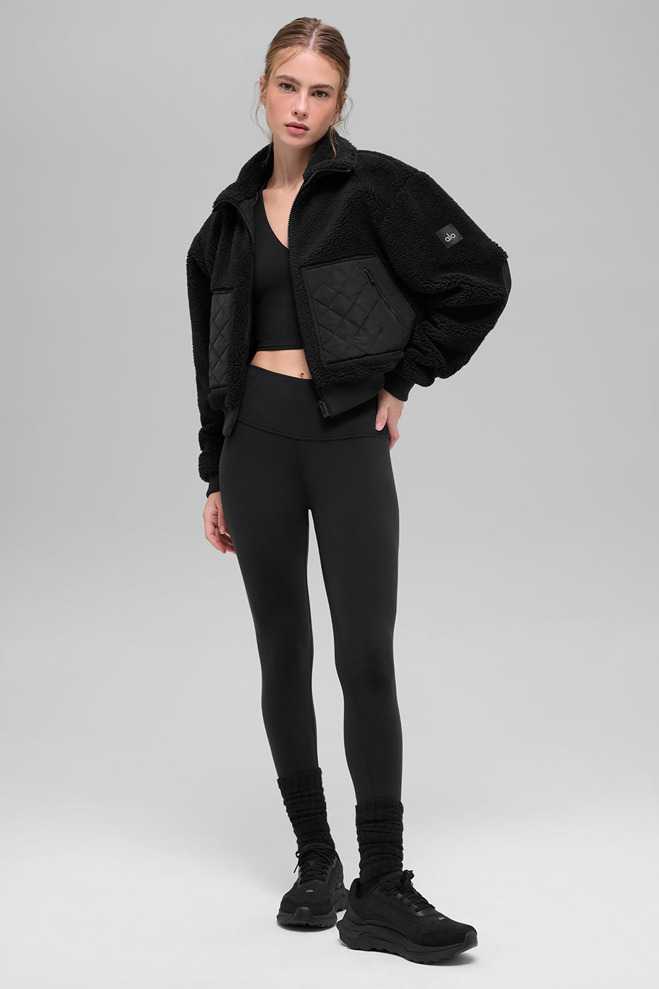 Sherpa Edge Bomber - Black