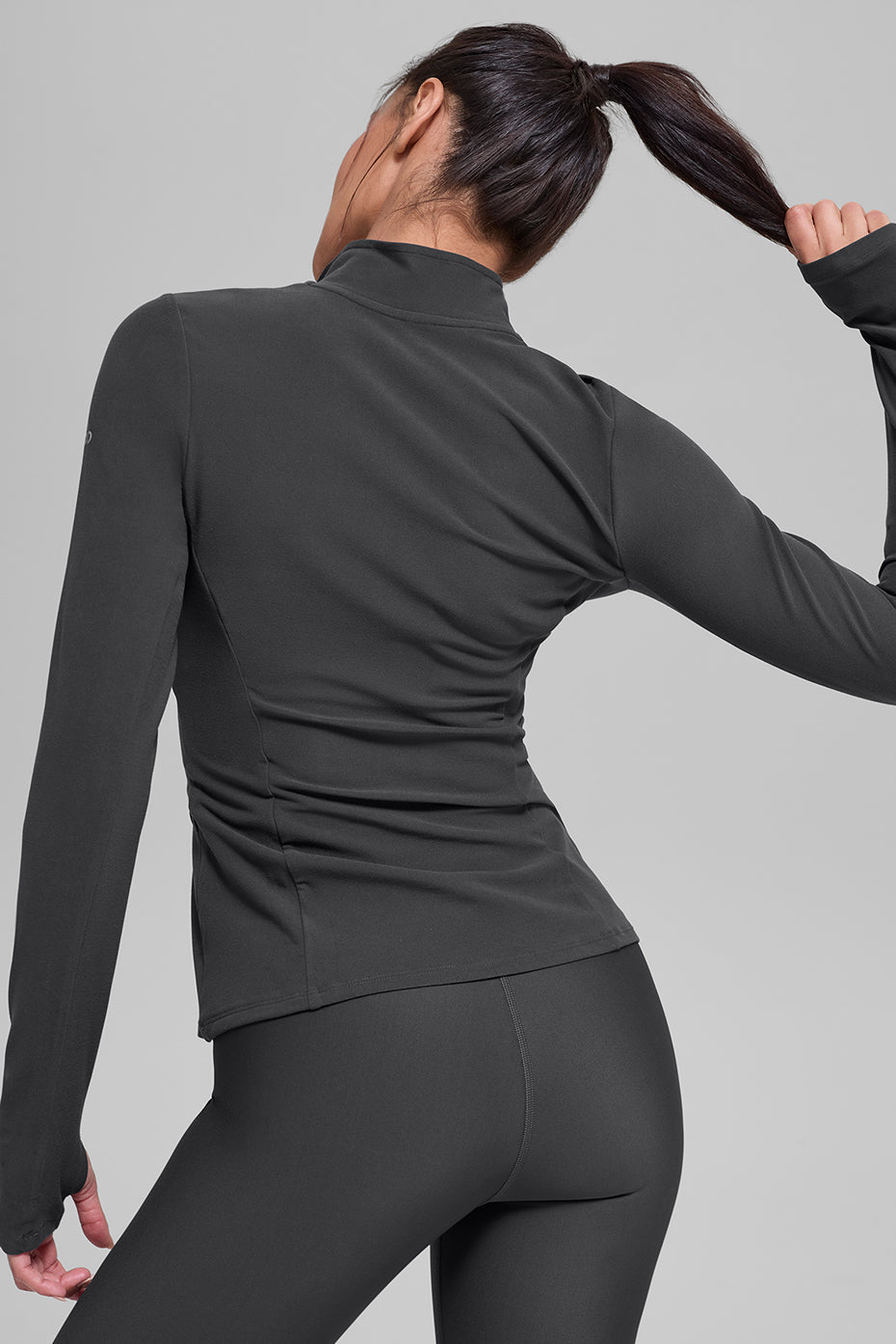 Alosoft 1/2 Zip Rapid Pullover - Anthracite