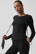 Alosoft Finesse Long Sleeve - Black