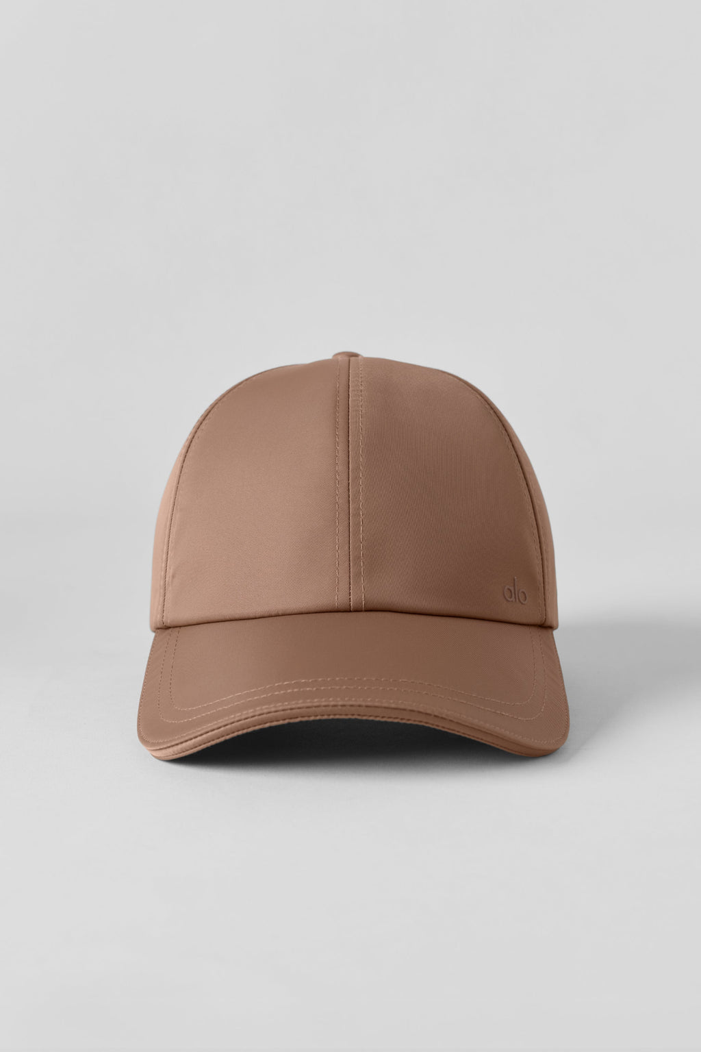 Satin Off-Duty Cap - Java Brown