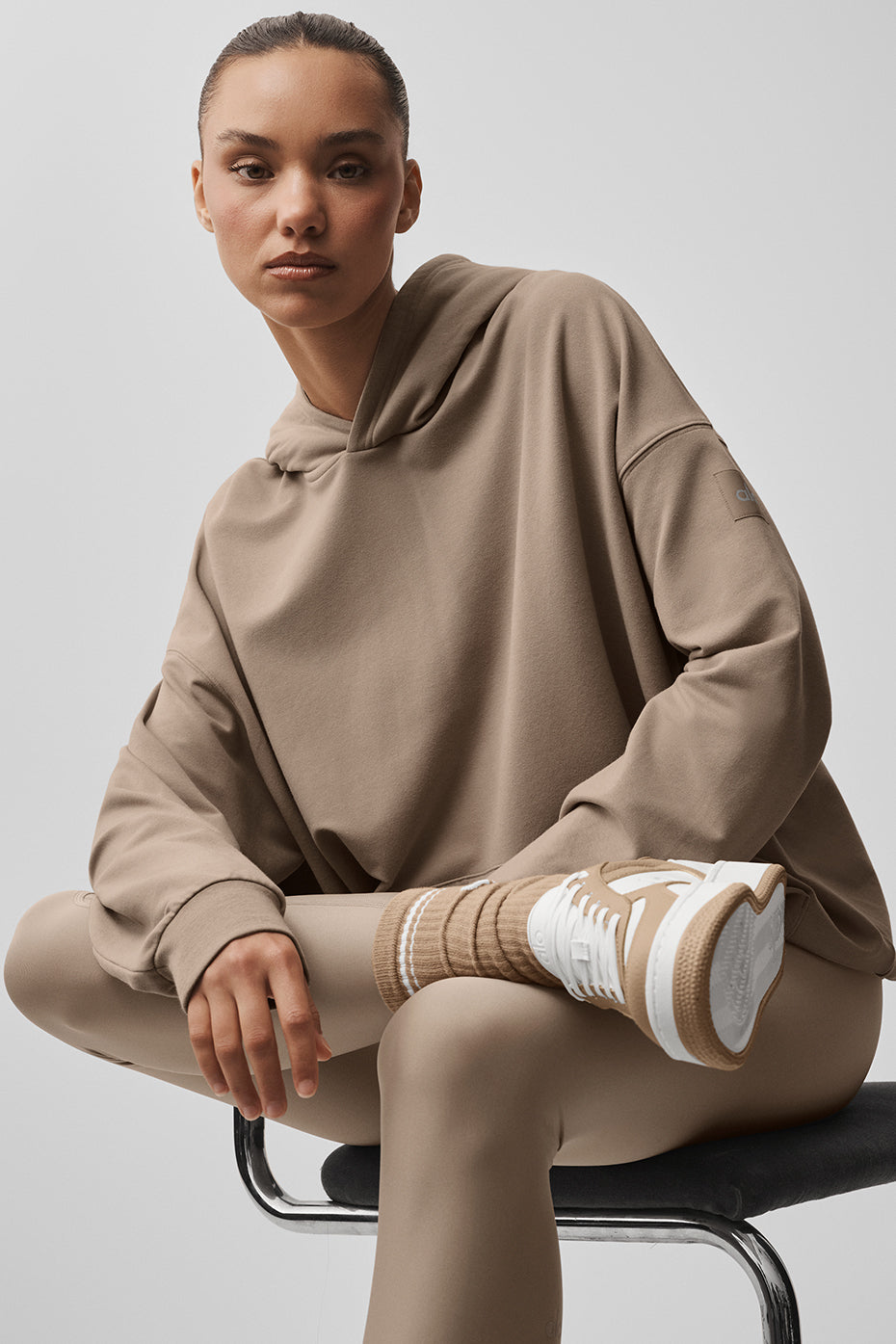 Double Take Hoodie - Gravel