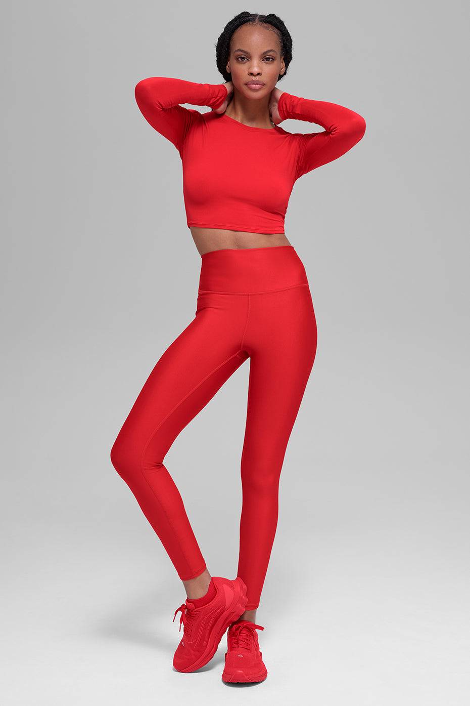 7/8 High-Waist Airlift Legging - Bright Red