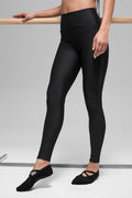 Airlift High-Waist Mesh Infatuation Legging - Black