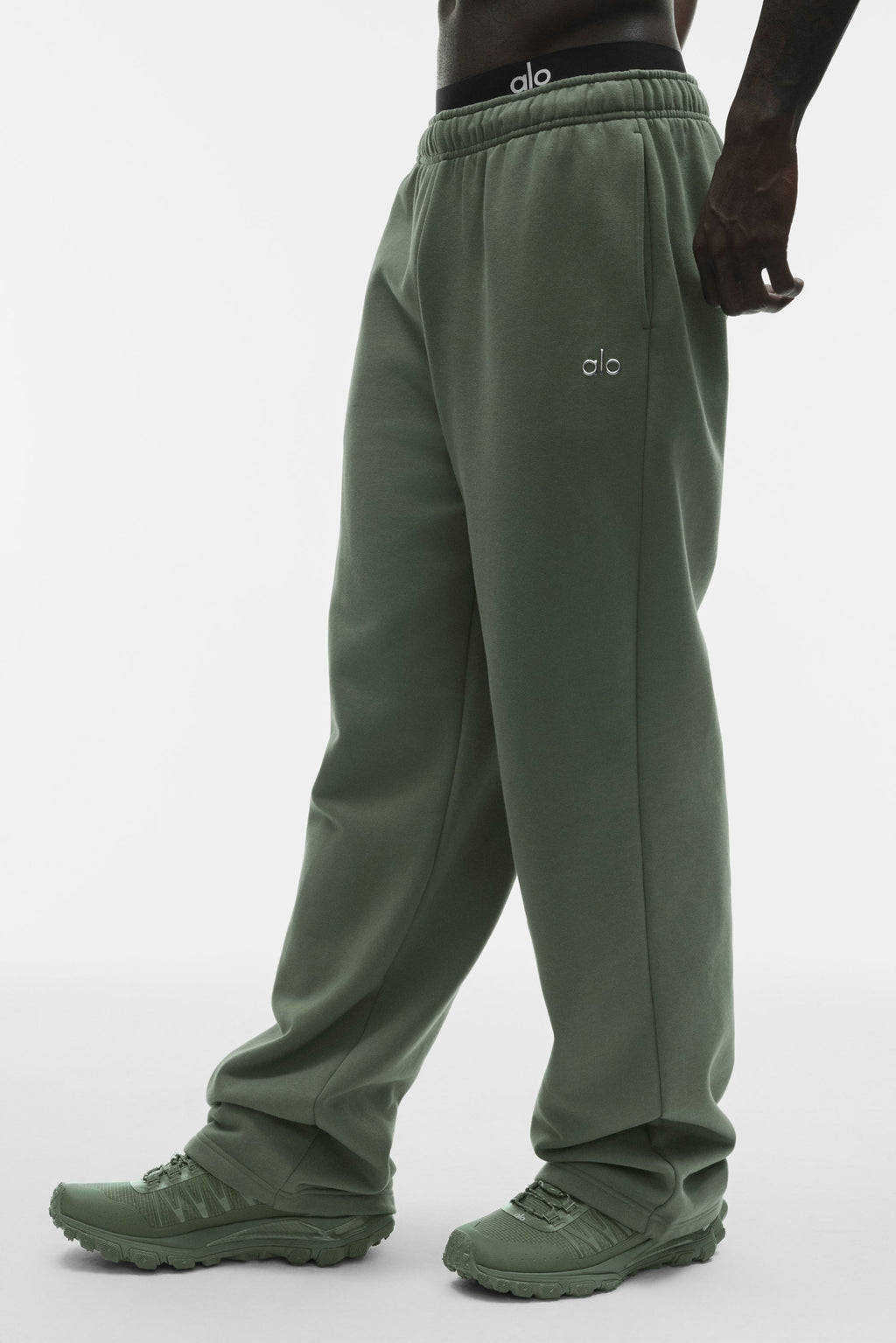 Accolade Straight Leg Sweatpant - Bamboo Green
