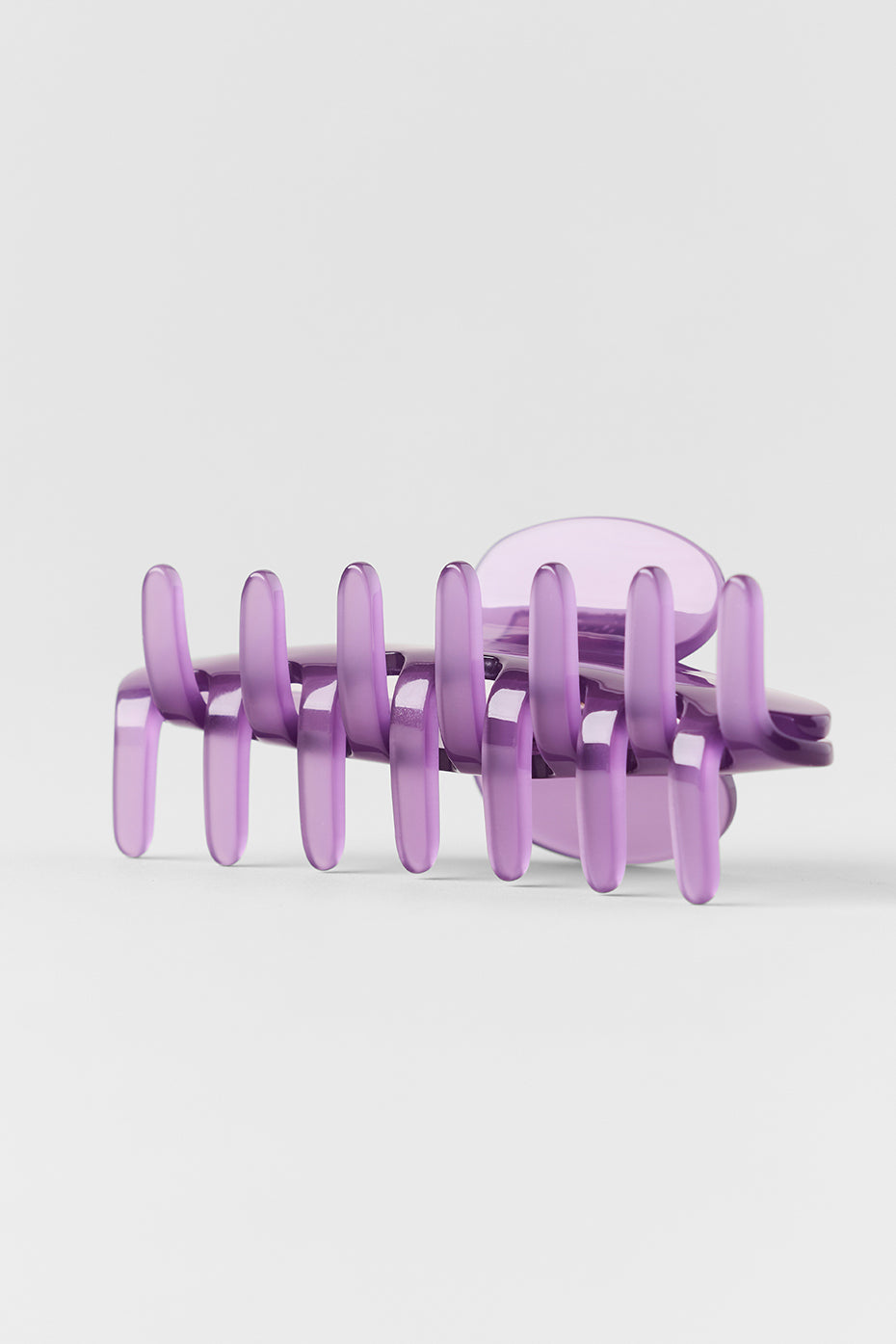 90's Claw Clip - Plum Kiss Clear