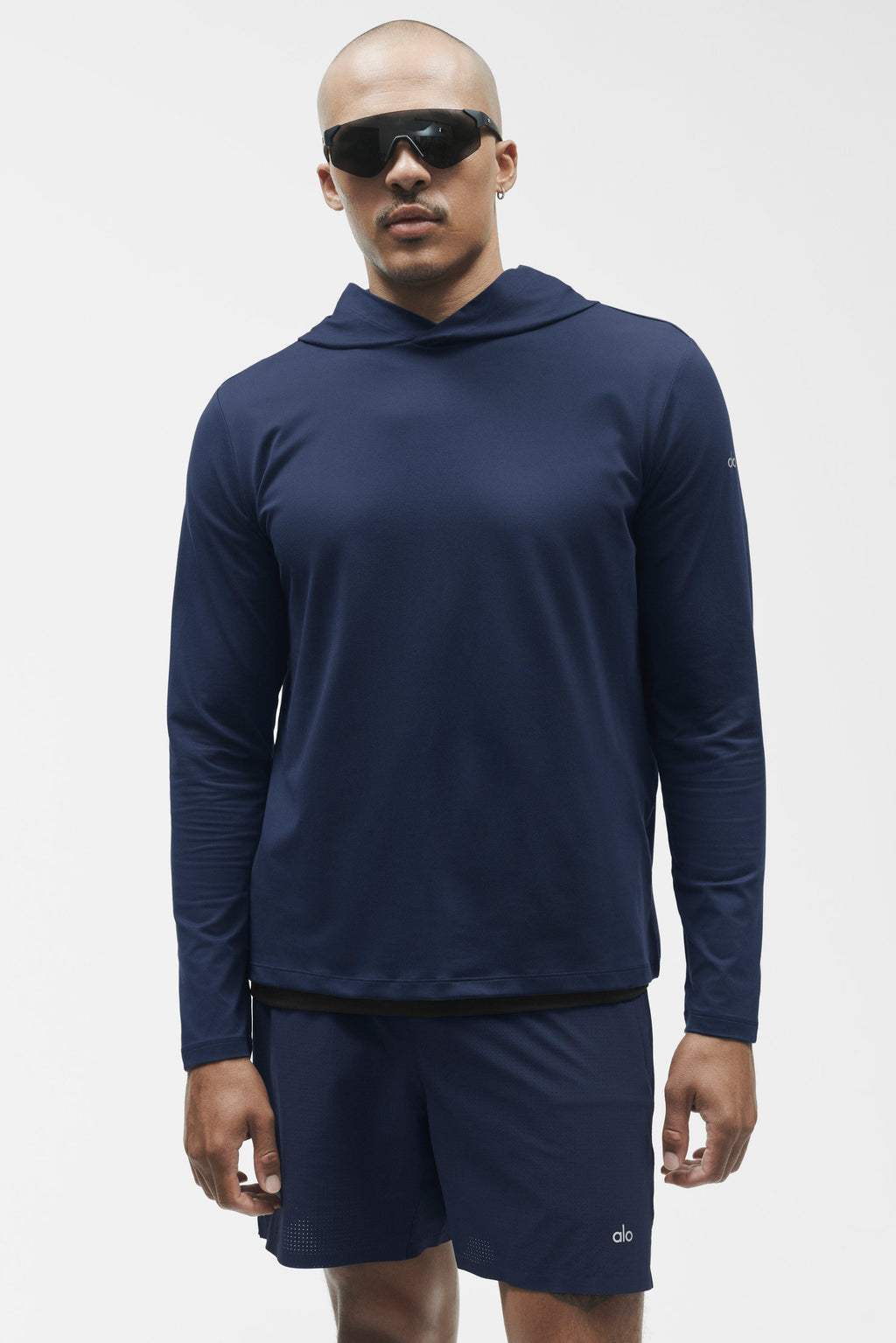 Conquer Reform Long Sleeve With Hood - Navy