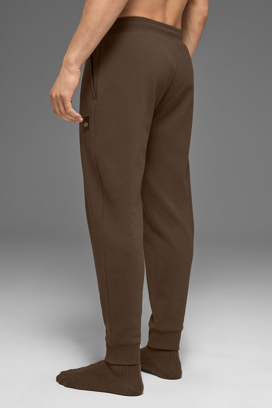 Waffle Lounge Jogger - Espresso