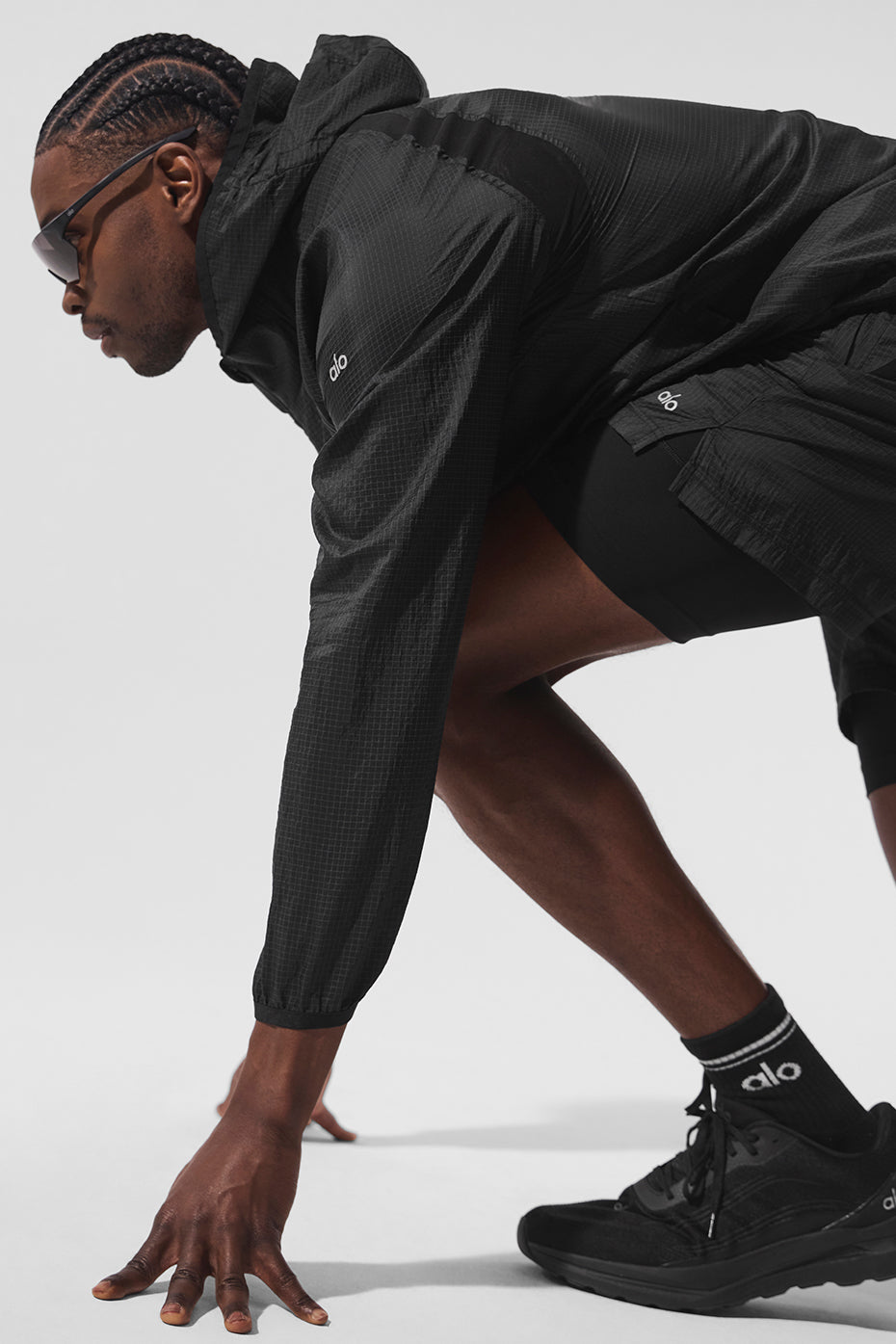 Game Time Ripstop Jacket - Black
