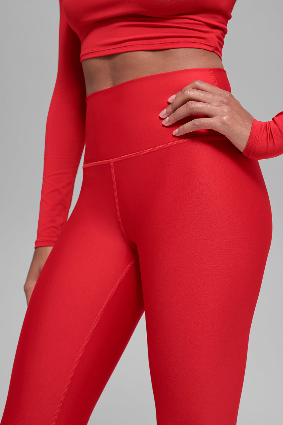 7/8 High-Waist Airlift Legging - Bright Red