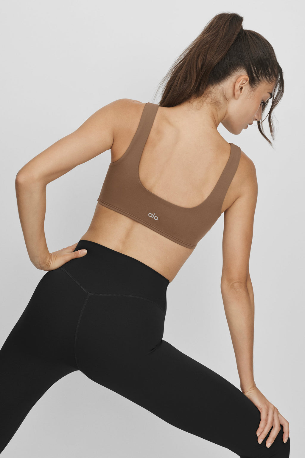 ALO Softsculpt Precision Bra - Java Brown