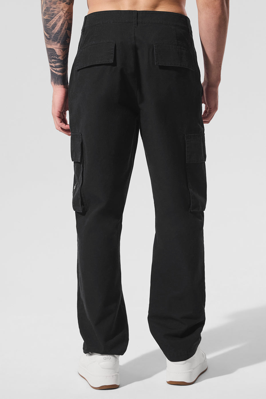 Cargo Ripstop Trouser - Black