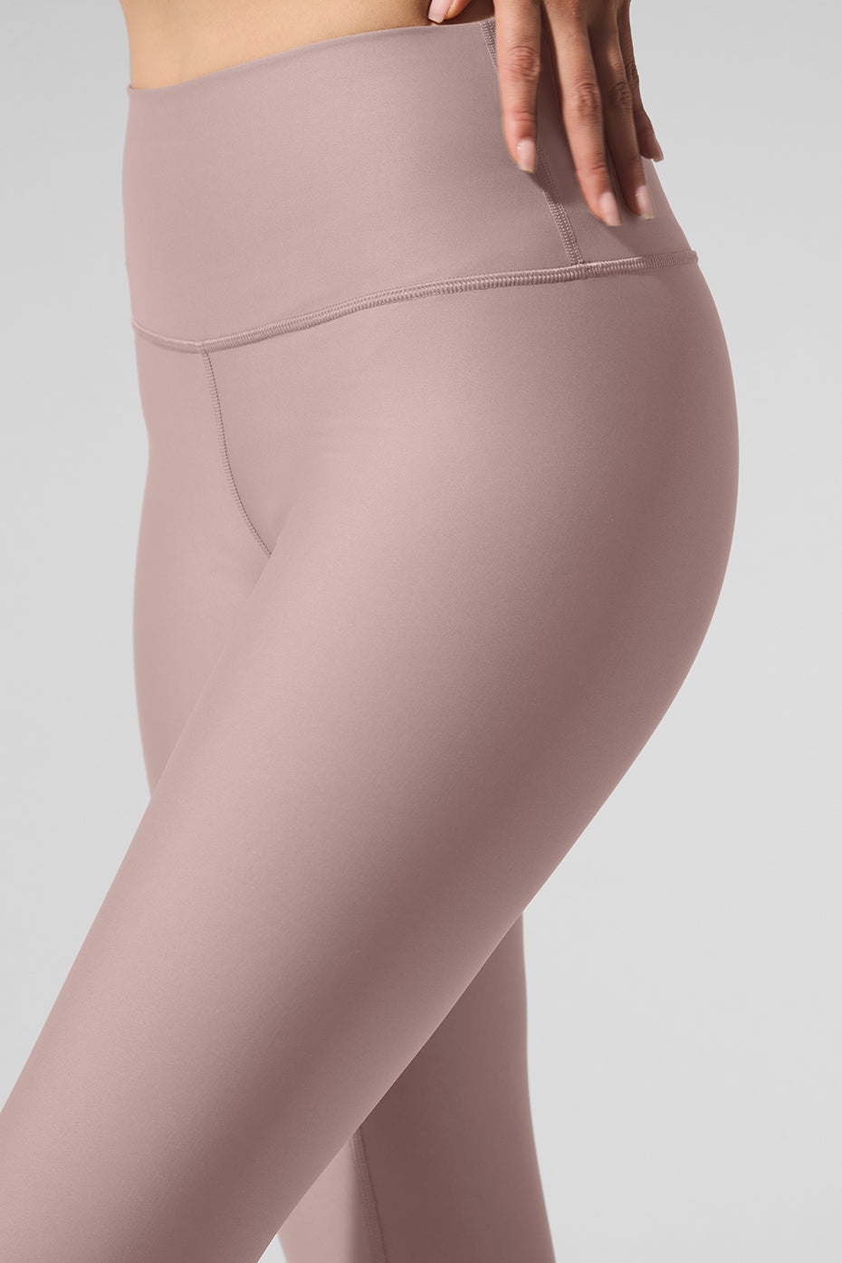High-Waist Airlift Legging - Taupe