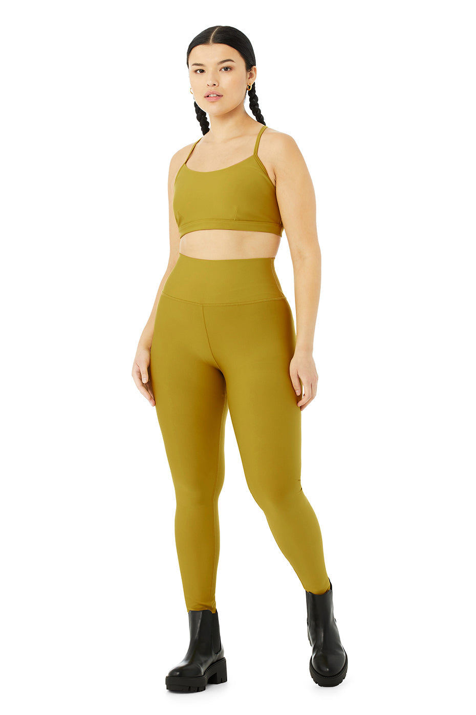 High-Waist Airlift Legging - Chartreuse