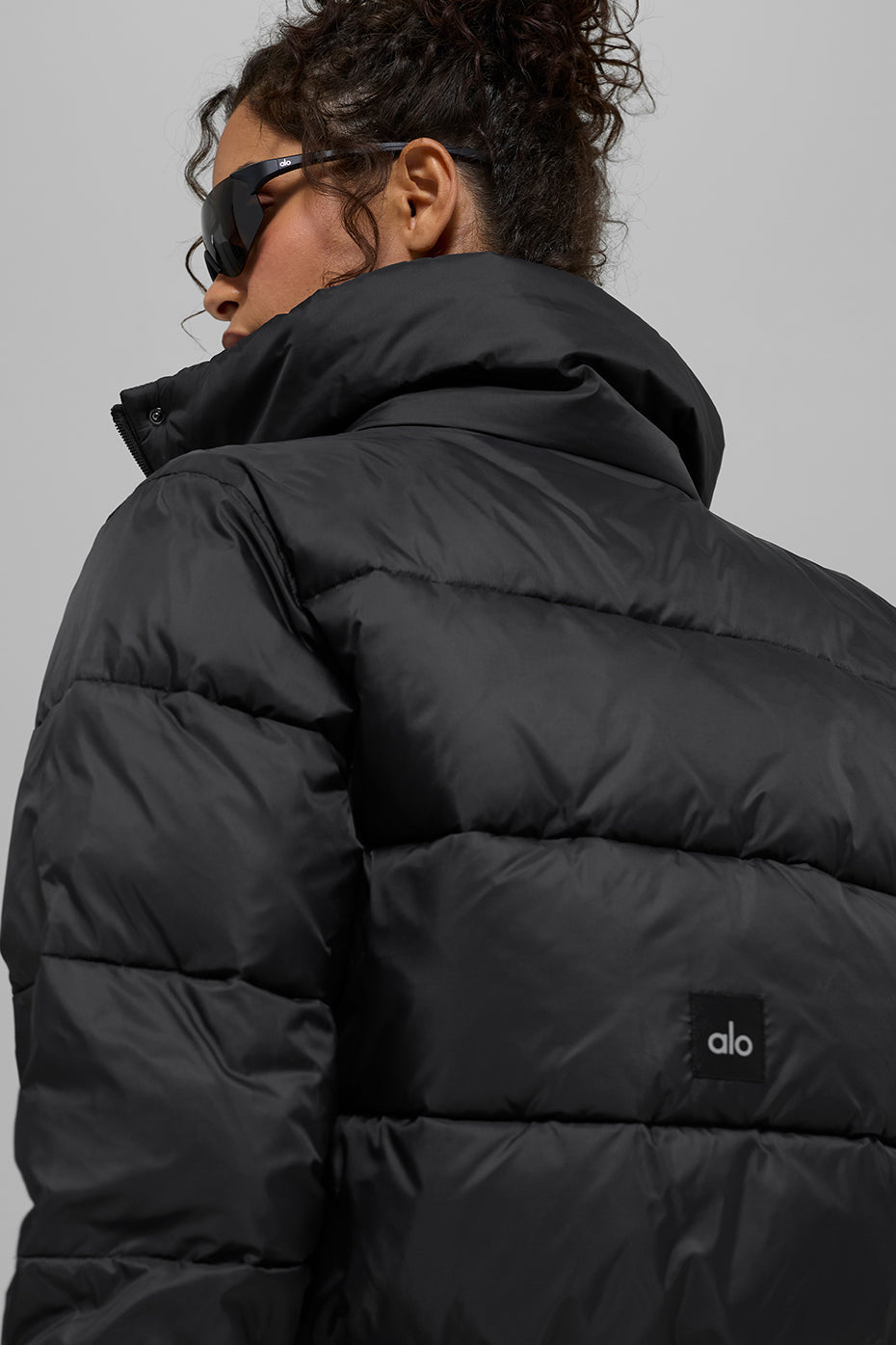 Gold Rush Puffer - Black