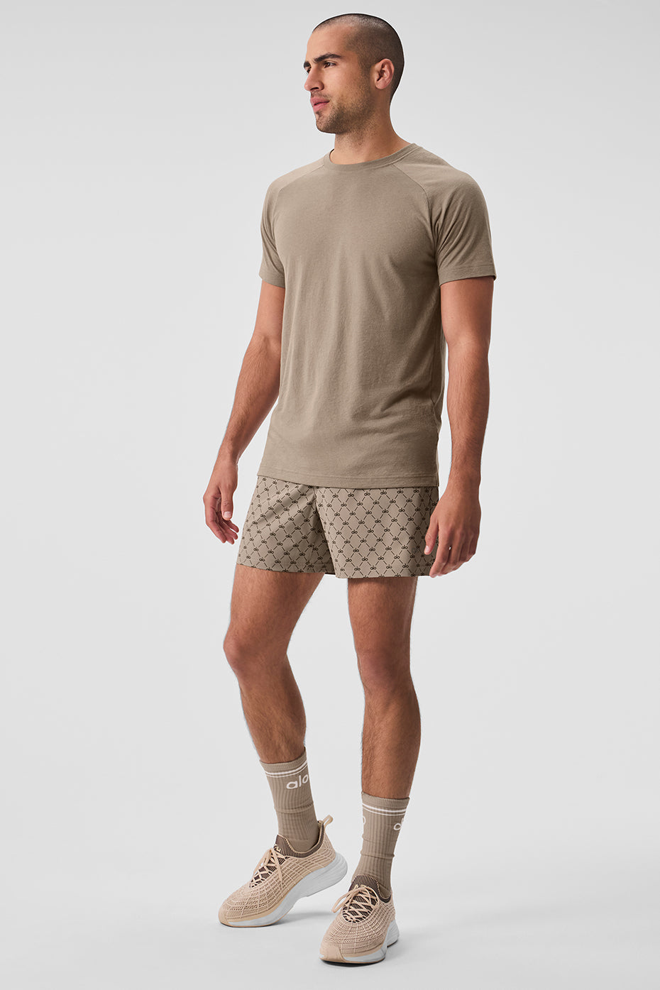 Triumph Raglan Tee - Gravel