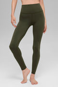 ALO Softsculpt High-Waist Legging - Green Olive